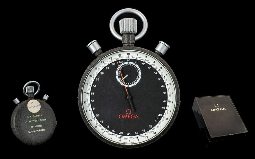 Omega Olympic Rare 1960's Mechanical Winding Stop Watch with...