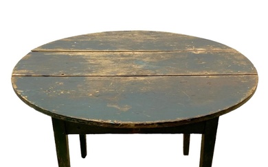 Pa. Painted Round Top Table 28 1/4"H x 42"Diamater