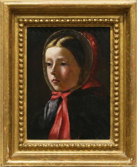 Painting, Portrait of a Young Girl