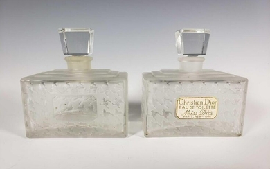 Pair of Christian Dior Perfume Bottles