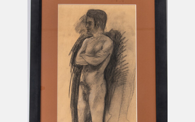 Pavel Tchelitchew, (Russian, 1898-1957) - Academic Male Nude