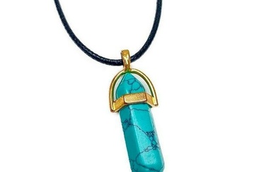 Peaceful Turquoise Crystal Healing Amulet
