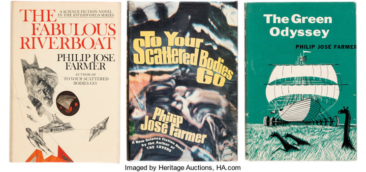 Phillip Jose Farmer Hardcover First Editions Group of...
