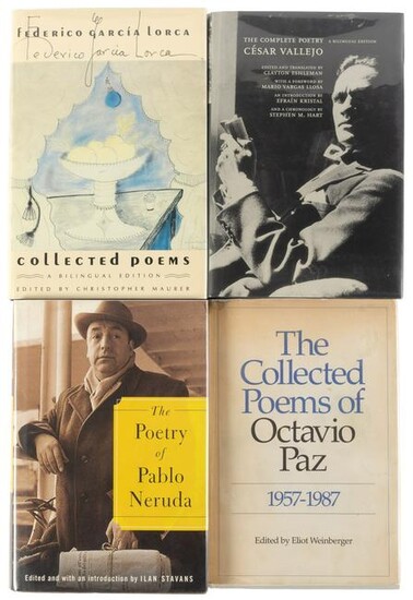 Poetry from Neruda, Lorca, Paz and Vallejo