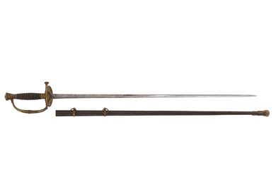 Published Schuyler, Hartley &amp; Graham Model 1860 Staff &amp; Field Officers' Sword taken from Confederate Spy Col. W.O. Williams in Franklin, TN and Inscribed to Henry Newcomer
