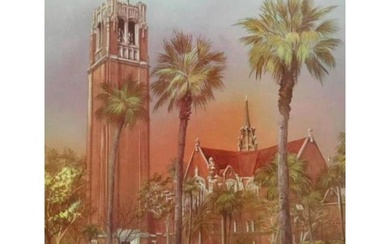Rare University of Florida Limited Edition Print by Anni Moller
