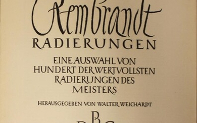 Rembrandt Radierungen Portfolio Prints