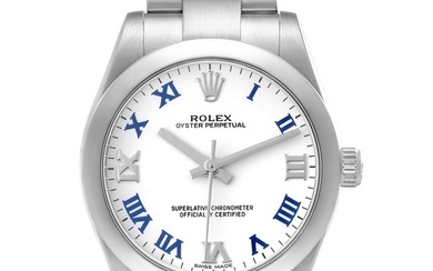 Rolex Oyster Perpetual Midsize White