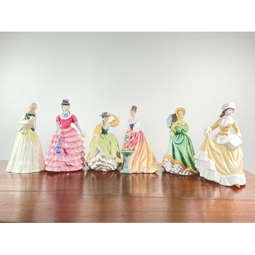 Royal Doulton: a collection of six figures comprising "Eliza...