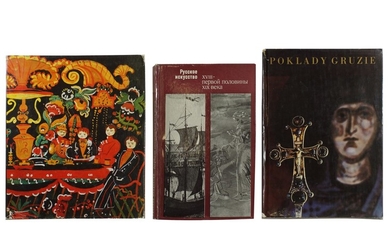 Russian Collectible Art Books Lot of Three