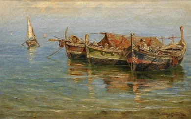 Sabatino Mirabella, (Italian, 1902-1973) Oil on Canvas