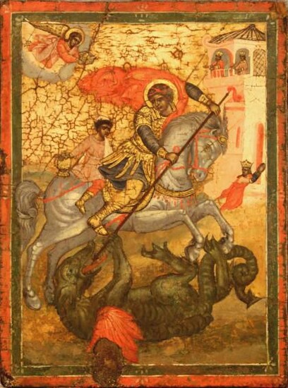 Saint George Slaying the Dragon (Greece)