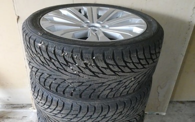 Set 4 2012-15 Volkswagen Passat Wheel Rims & New Tires Rokran 235/45 R18 98Rx2