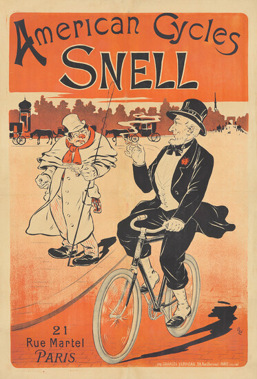 Snell American Cycles. ca. 1897.