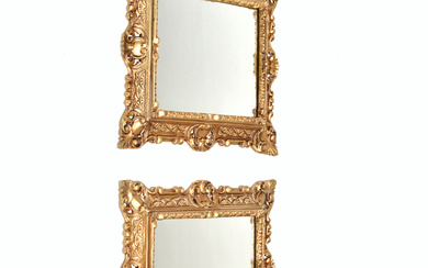 Speglar barockstil Italien 1900-tal (2 st)