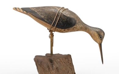 RAND GLEASON DOWITCHER CARVING Scituate, Massachusetts, Late 20th...