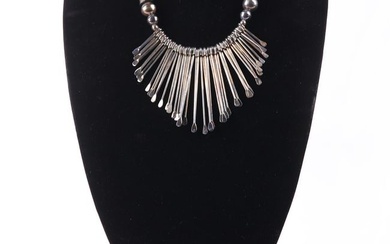 Sterling silver and Zuni jewelry group