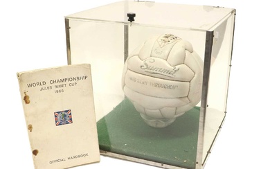 Summit Hand Sewn Leather Football With Various Mid-1960's Autographs