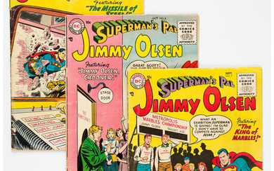 Superman's Pal Jimmy Olsen #7-9 Group (DC, 1955) Condition:...