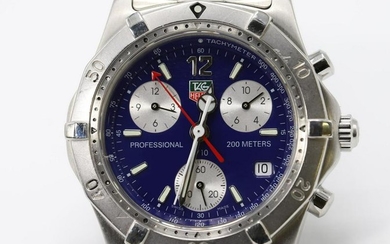 Tag Heuer Stainless Steel Chronograph Watch