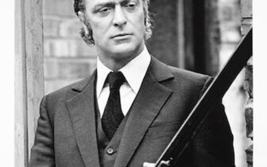 Terry O'Neill (British, 1938-2019): Michael Caine on the set of 'Get Carter'