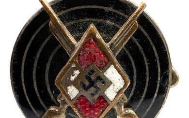 Third Reich Hitler Youth Shooting Badge