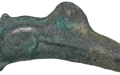 Thrace, Skythia, Olbia Cast Æ Dolphin - 1/25 obol (Circa 450-425 BC)