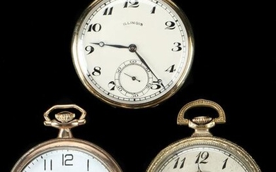 Three Vintage Pocket Watches