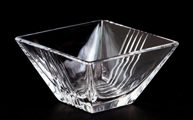 Tiffany Crystal four-sided Bowl
