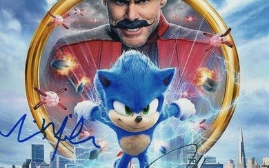 Tim Miller Jeff Fowler Autographed 11X14 Photo Sonic the Hedgehog JSA