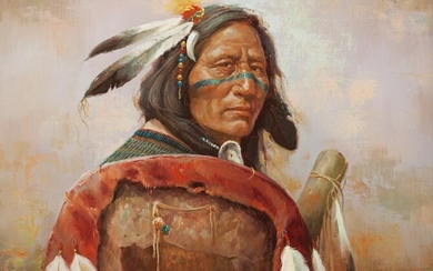 Troy Denton (American, b. 1949) Indian