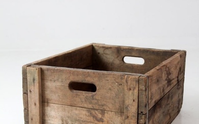 Vintage Chicago Mill & Lumber Co Wood Crate
