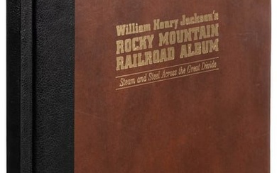 W.H. Jackson Rocky Mountain Railroad Album