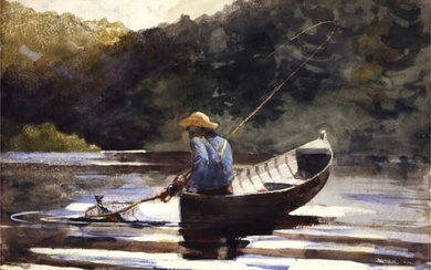 Winslow Homer "Boy Fishing, 1892" Print