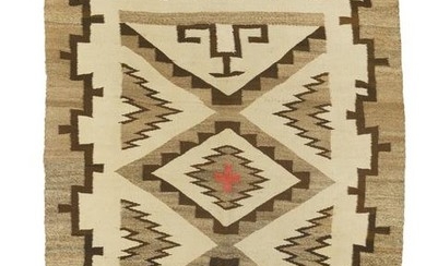 A Navajo regional rug, Crystal