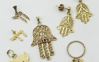 14KYG Judaica Jewelry Collection
