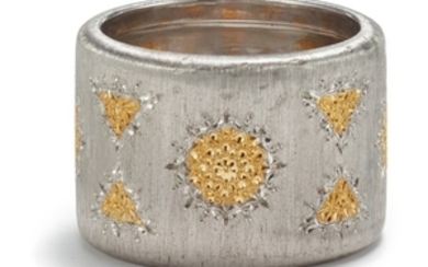 Buccellati, A Silver and Gold 'Prestigio' Ring