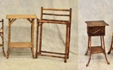 (5) pcs bamboo furniture