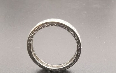 18 kt. White gold - Ring - 1.25 ct Diamond