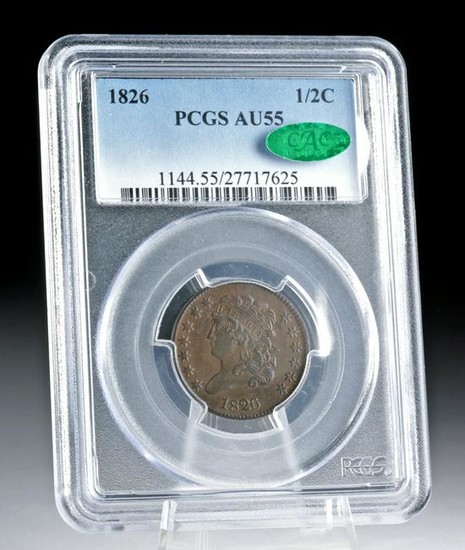 1826 USA Half Cent - Classic Head
