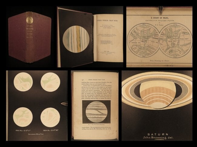 1876 Proctor ASTRONOMY Other Worlds than Ours PLANETS