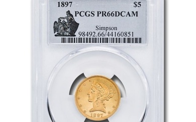 1897 $5 Liberty Gold Half Eagle