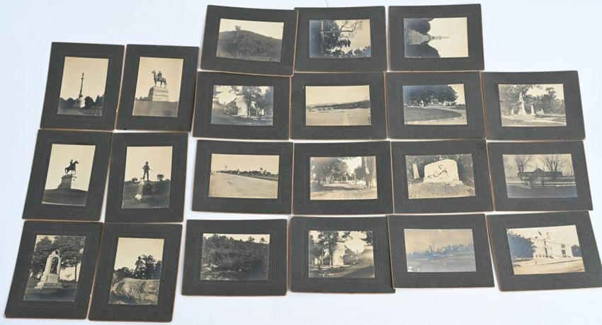 1911 CIVIL WAR BATTLE GETTYSBURG PHOTOS MONUMENTS