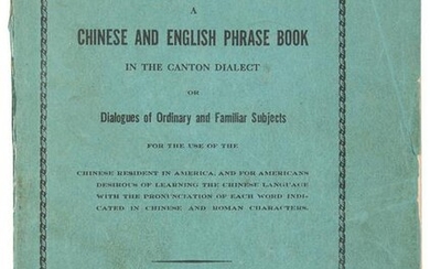 1916 English Phrase Book for Chinese-Americans