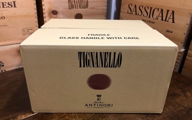 2016 Marchesi Antinori Tignanello - Super Tuscans - 6 Bottles (0.75L)