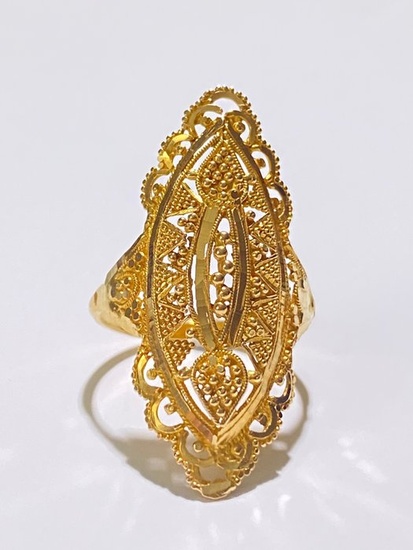 21 kt Yellow gold - Ring
