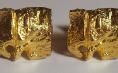 Lapponia - 14 kt. Yellow gold - Cufflinks
