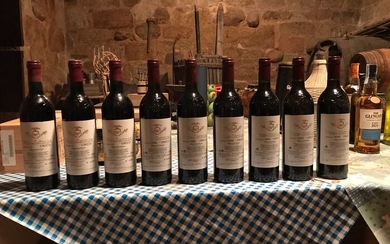 3 x 1975, 3 x 1998 & 3 x 2000 Vega Sicilia Único - Ribera del Duero Gran Reserva - 9 Bottles (0.75L)