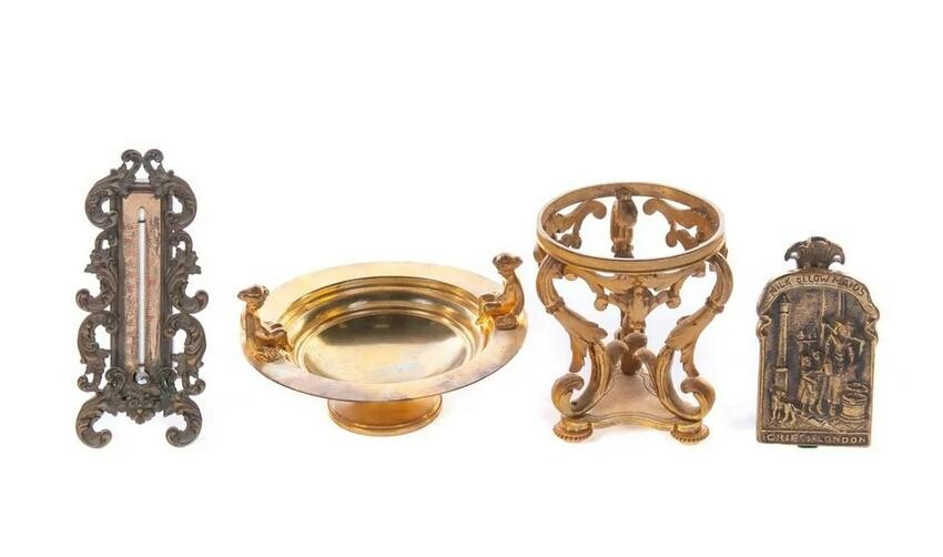 4 Bronze & Brass Antiques