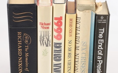 (5) books by Richard Nixon, all signed